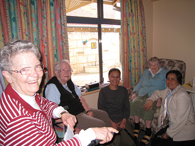 Srs Anne Marie, Irene, Chalermsrie, Bernadine & Theresa