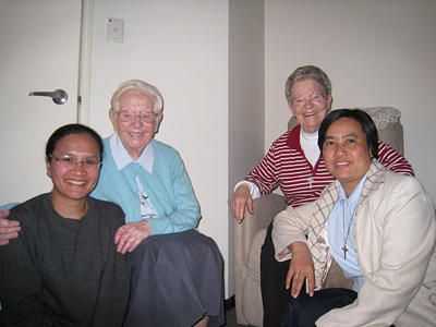 Srs Chalermsrie, Cecilia, Ann Marie & Theresa