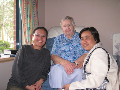With Sr Concepta