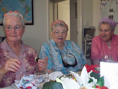 Srs Alma, Bernadine and Benedicta