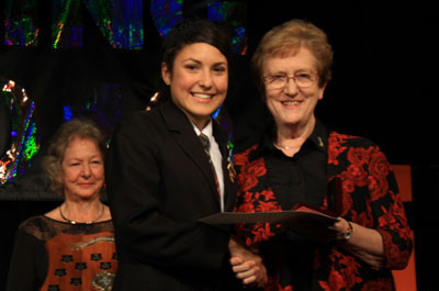 Presentation of Seton Medal-Yr 12 Graduation '10'