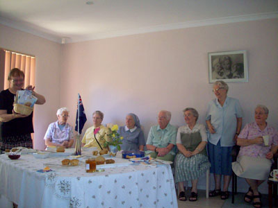 Some of the Srs who were at a Province gathering on Australia Day