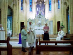 Sr Noelline received her Certificate of Accreditation at the Maranatha Institute 2008 Graduation Mass.