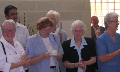 Sisters and friends at the celebration of Final Vows and Silver Jubilee '04