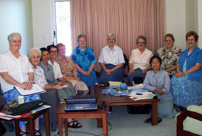 Australian Provincial Council with the overseas visitors, including representative of the Thai Delegation Council