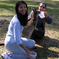 Srs Perpetua and Noelline at Marapana Wildlife Park '04