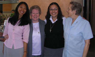Srs Perpetua, Pat, Elsa and Mary Jo at Farewell to Kwinana '05