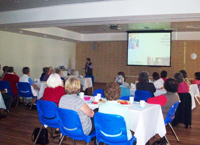 The ladies' breakfast group in Bateman parish invite Sr Elizabeth to speak about a Thai SJA mission as part of a fund raiser towards this.